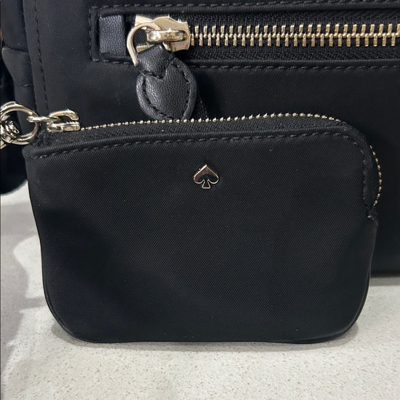 Kate Spade Black Camera Chelsea Nylon Crossbody Bag - Picture 2 of 8